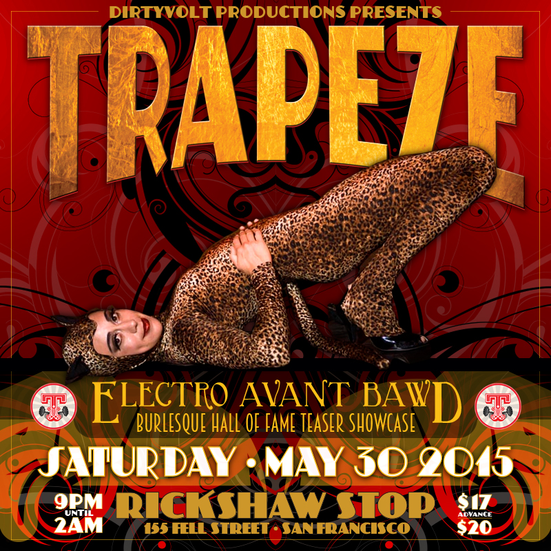 Trapeze Worldwide flyer - Designed by The National Revue