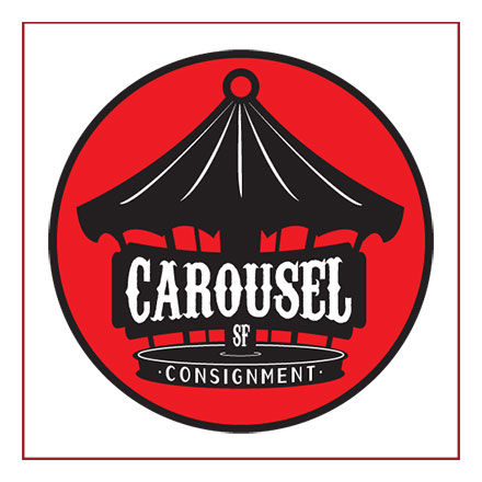 Carousel Consignment SF logo - Designed by The National Revue